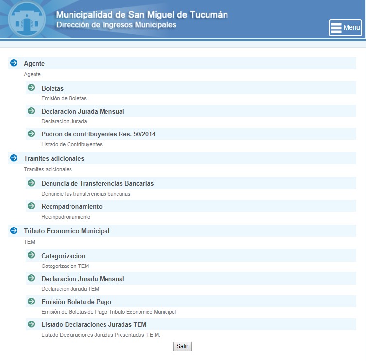 Autogestión online para el Tributo Económico Municipal